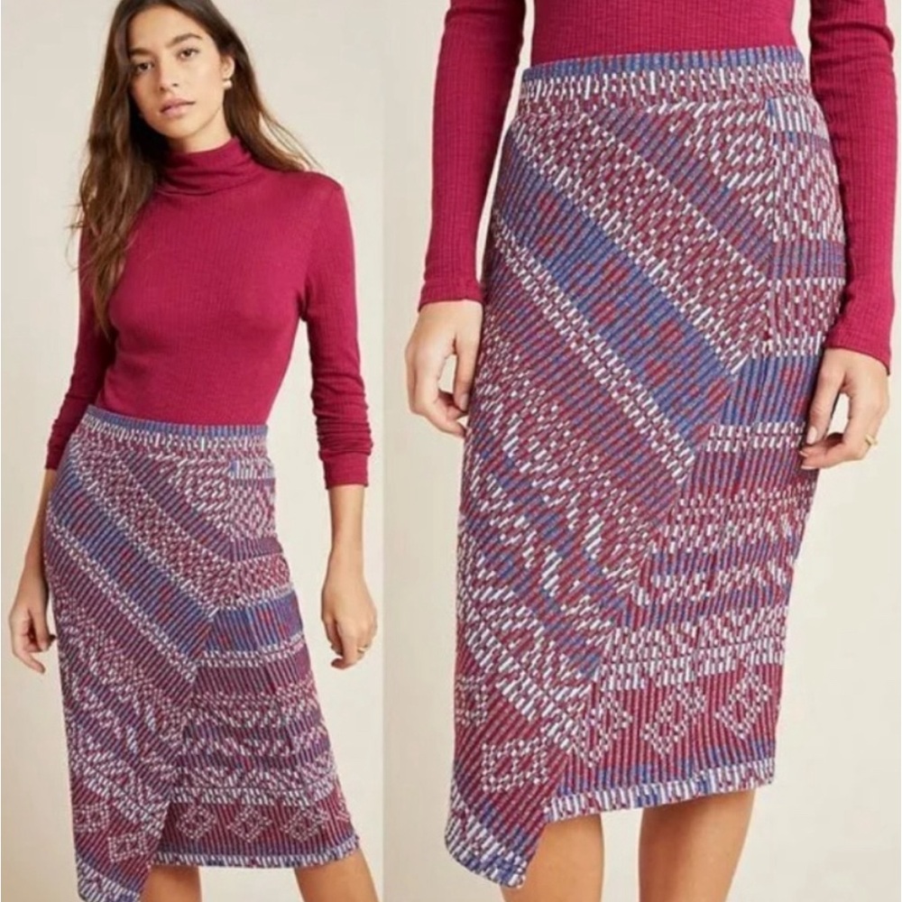 Anthropologie - Maeve knit skirt